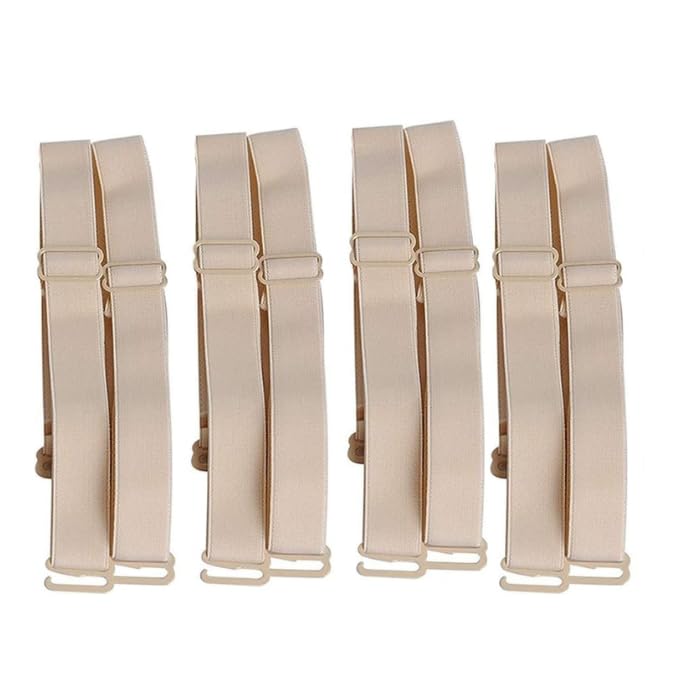 Women's Replaceable Non-Slip Elasten Detachable Bra Straps | Replacement Elastic Underwear Shoulder Strap Colored | Adjustable-image-41