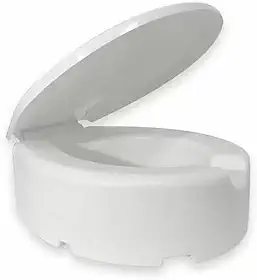 Assento Vaso Elevado Alto 13,5 Idoso Pós Cirurgia C/Tampa