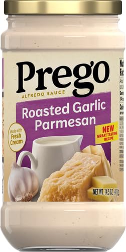 Image of Prego Roasted Garlic Parmesan Alfredo Sauce, 14.5 Ounce (Pack of 12)