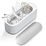 Material resistente y duradero： El cuerpo del limpiador ultrasónico está fabricado en ABS de alta calidad y acero inoxidable 304 anticorrosión, garantizando resistencia, seguridad y larga vida útil. Adecuado para uso doméstico, ópticas, joyerías y laboratorios.