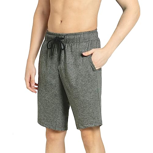 Image of West Gate Clothing Plus Size Men Cotton Knee Length Shorts | Casual and Night Wear | Pack of 3