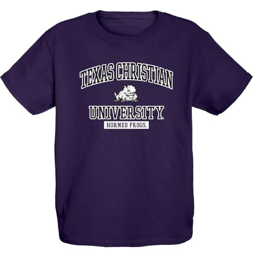 TCU Horned Frogs Kids T-Shirt Action Item, Team Color, Small