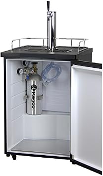 Kegco HBK209S-1 Keg Dispenser, Stainless Steel