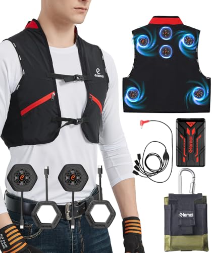 ペルチェベスト【2025夏新登場＆ペルチェ素子冷却技術】冷却ベスト(M~3XL) 41L58QKHJpL.jpg