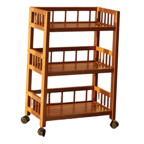 Enakshi® 3 Tier Rolling Cart Book Storage Rack for Laundry Room Bathroom Narrow Place Length 50 cm|Home & Garden | Kitchen, Dining & Bar | Kitchen Storage & Organization | Racks & Holders