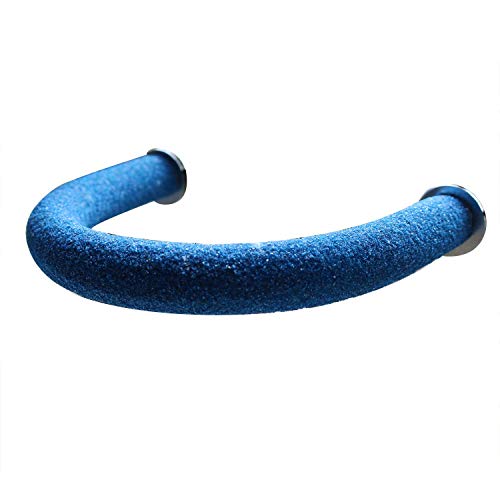 Rypet Parrot Perch Rough-surfaced - Quartz Sands Bird Cage Perches for Small Parakeets Cockatiels, Conures, Macaws… - Image 5