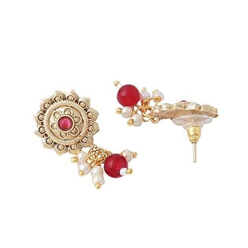 Beaded Plated Necklace Set for Women