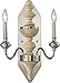 Elk Lighting 14180/2 Stratford - Two Light Wall Sconce, Chrome Finish