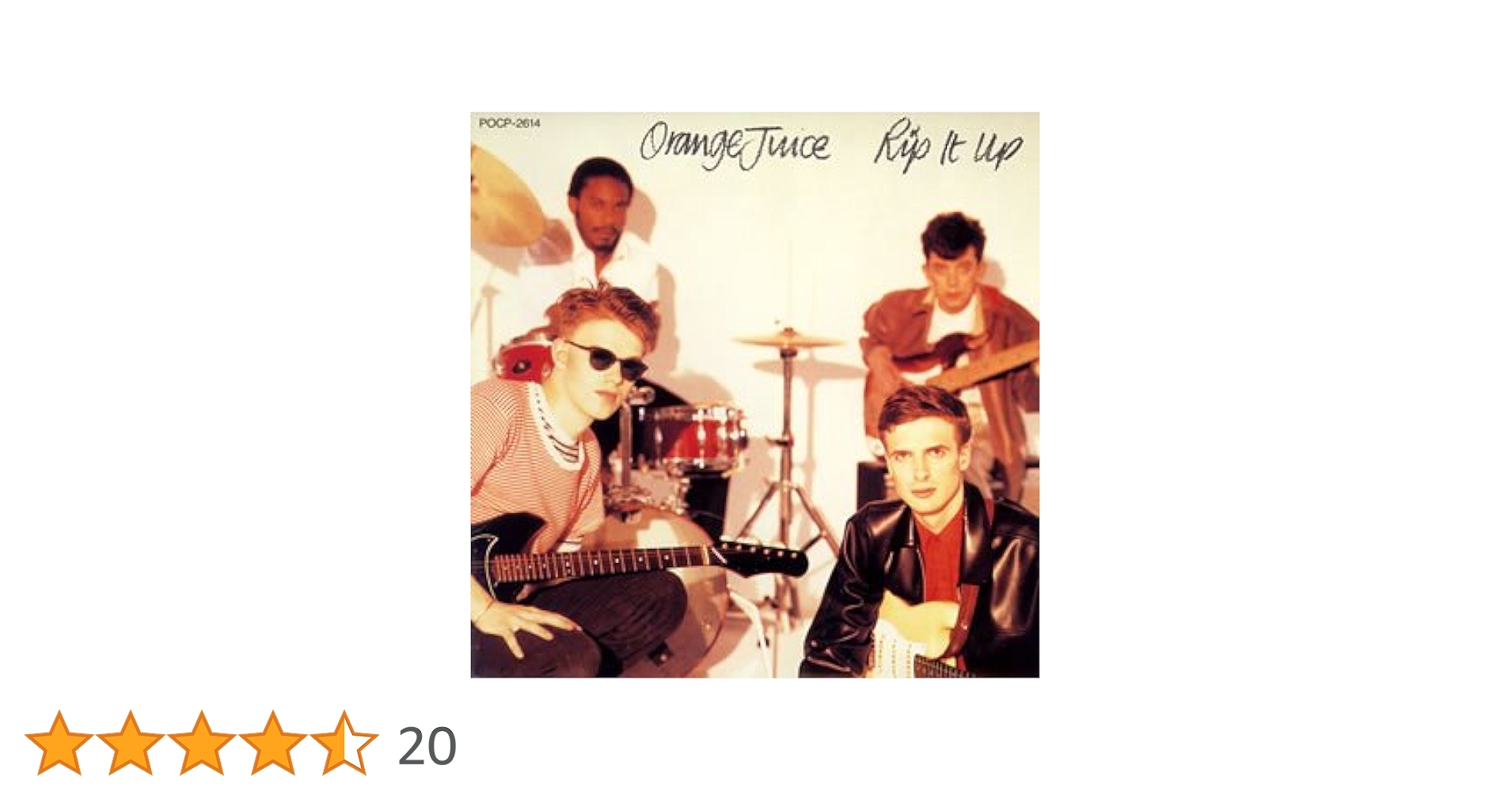 ORANGE JUICE / RIP IT UP キラメキ トゥモロー　見本盤 ORANGE JUICE / RIP IT UP キラメキ トゥモロー 見本盤 Amazon