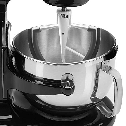 6 QT Flex Edge Beater - Compatible With KitchenAid Bowl-Lift Stand Mixer 6 Quart Bowls, Flat Beater with Silicone Edges
