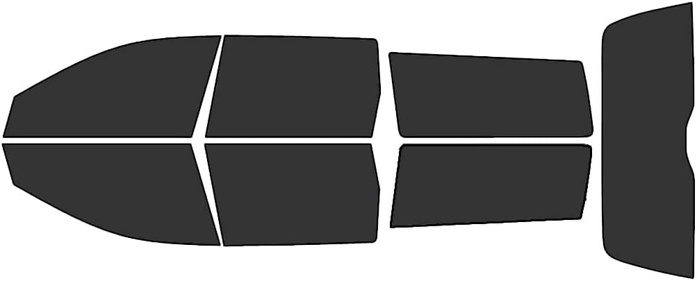 Rvinyl Window Tint Kit Compatible with Volvo V70 2001-2007 - Complete Precut Kit - 20%