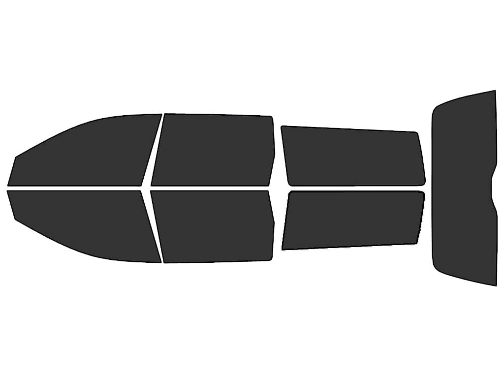 Rvinyl Window Tint Kit Compatible with Volvo V70 2001-2007 - Complete Precut Kit - 20%