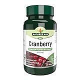 Natures Aid Cranberry 200mg – High Strength Tablets – Supports Urinary Tract Health & Immune System – Antioxidant Protection – Vegan, Gluten Free – 90 Tablets – Food Supplement