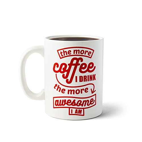 BigMouth Inc. I'm Awesome Gigantic Mug - Hilariously Huge 64 oz Ceramic Coffee