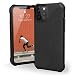 Produktbild Urban Armor Gear Metropolis LT Hülle für Apple iPhone 12 / iPhone 12 Pro (6,1") [Fallschutz nach Militärstandard, Wireless Charging (Qi) kompatibel, Sturzfeste Handyhülle] Leder ARMR schwarz