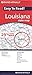 Easy To Read: Louisiana State Map (Rand McNally Easy to Read!)