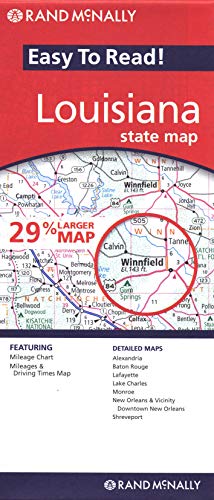 Télécharger Rand McNally Easy to Read! Louisiana PDF