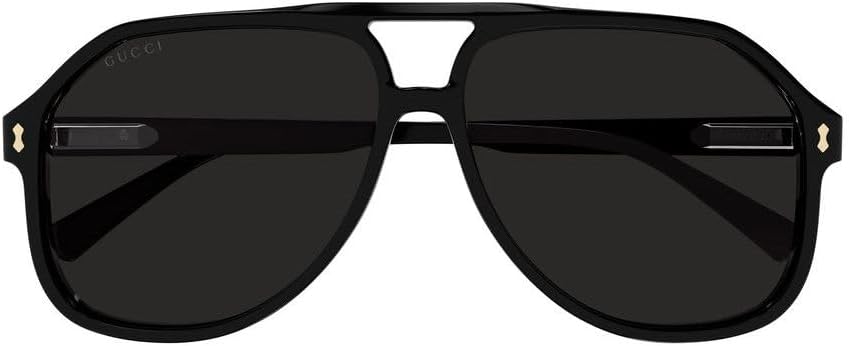 Gucci Pilot Sunglasses GG1042S 001 Black 60mm 1042 - Image 2