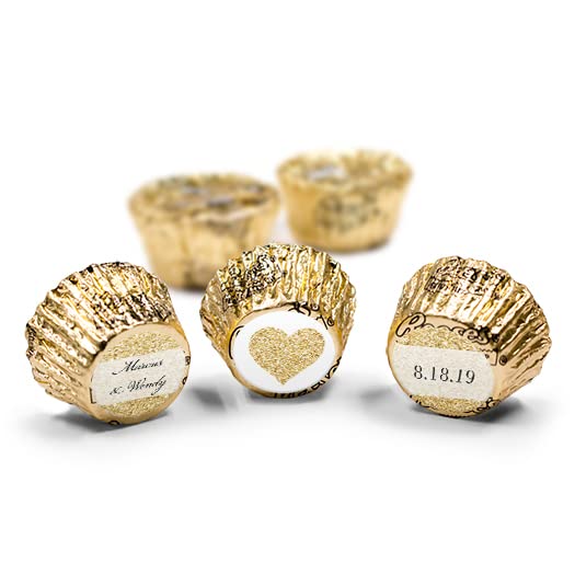 Caramelos de boda personalizados de 50 unidades, tazas de mantequilla de maní en miniatura con calcomanías de bricolaje, chocolate a granel, disponible en Yaxa Peru