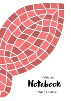 Habit Log Notebook: Red Mosaic Fish (Notebooks)