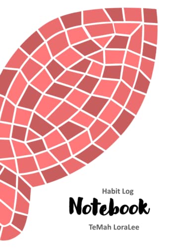 Habit Log Notebook: Red Mosaic Fish (Notebooks) 1943960607 Book Cover