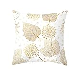 ANWENDUNG: Exquisites Druckdesign, Bestes Couch deko Kissen für ihr Zimmer in einer einfachen und natürliche Art. Ein schönes Geschenk für Ihre Familie, Liebhaber und Freunde, etc.