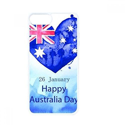 Coque iPhone SE 2 cœur australien blanc, le cadeau souvenir parfait