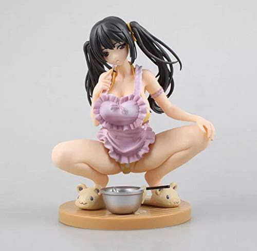 Amazon Co Jp 裸エプロン 女子高生 アニメ ゲーム フィギュア 快楽天 春本さくら セクシーフィギュア 13 黒髪 ツインテール 美乳 料理 下着 パンツ ホビー 通販