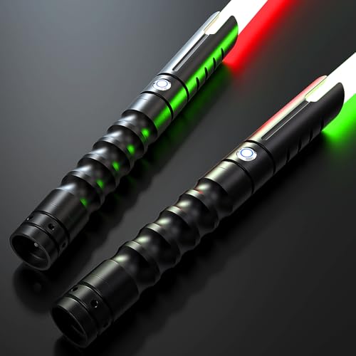 Lightsaber,Double Dueling Light Saber with Length 41.54 inches,2Packs Real 12...