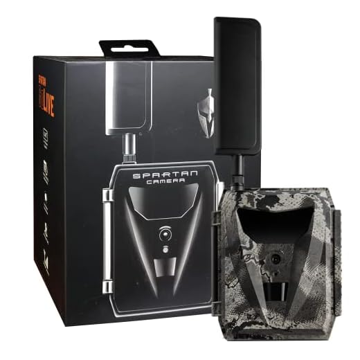 Spartan GoLive 4G LTE Trail Camera, Free Roaming in US, Live-Streaming, Anti-Theft GPS, On-Demand Image&Video Capture,Real-time Updates,Built-in Lithium Battery,Blackout,Areus Camo