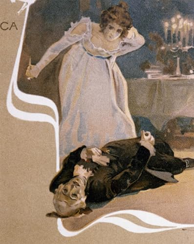 Image sur toile Leopoldo Metlicovitz habillage mural idéal pour grand mur vide 60x90cm