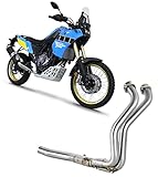 100 % europäisches Produkt DOMINATOR Header Head pipe Collector Manifold Frontpipes Dominator compatible with Tenere 700 2021-2022 EURO 5