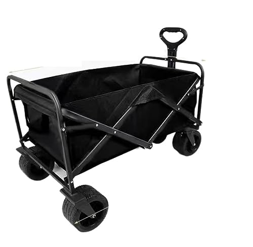 Einkaufswagen, Faltbarer Gartenwagen mit 4 Rädern, Outdoor-Allzweckwagen für Camping, Einkaufen und Gartenarbeit – vielseitig und praktisch!
