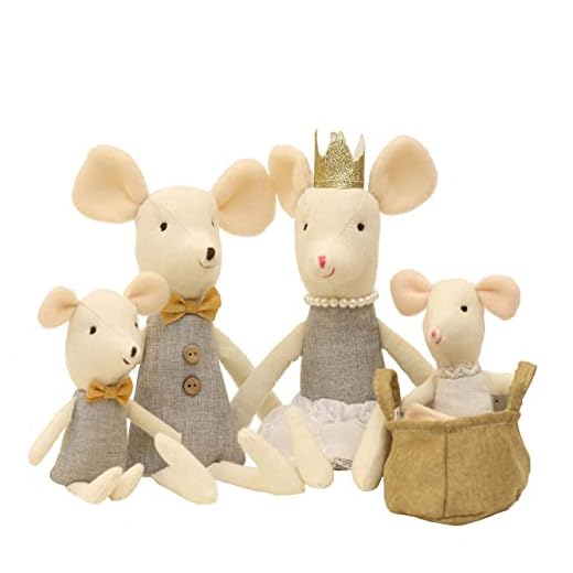 Family Mouse Dolls for Children