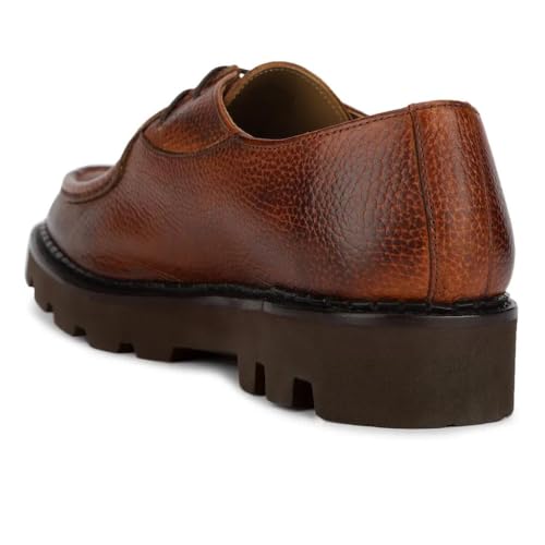 Image of Woods Classic Full-Grain Leather Shoes - Premium Stylish Trendy Fashion Footwear, Comfortable & Durable Design, Perfect, Casual Outings, Office, Lightweight Shoes