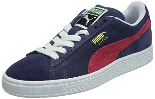 Image of PUMA Unisex Adults' Classic 356568 Low-Top Sneakers Blue Size: 6 UK