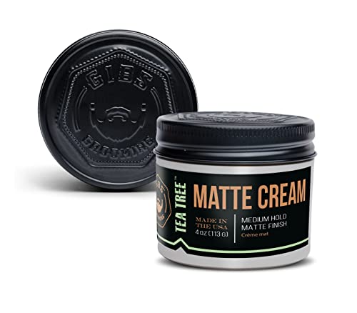 John Paul Mitchell Systems Tea Tree Shaping Cream, Hair Styling Cream, Long-Lasting Hold, Matte Finish, For All Hair Types