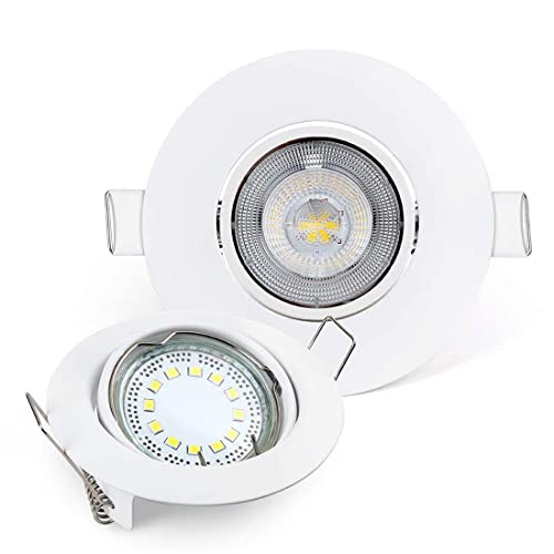 Roosea 30 Pcs MR16 Lamp Retaining Spring Clip Ring Diameter 50mm Retaining Spring Clasp Clips for Most LED Spot Light Recessed Downlights Halogen Bulb,ect - Image 4
