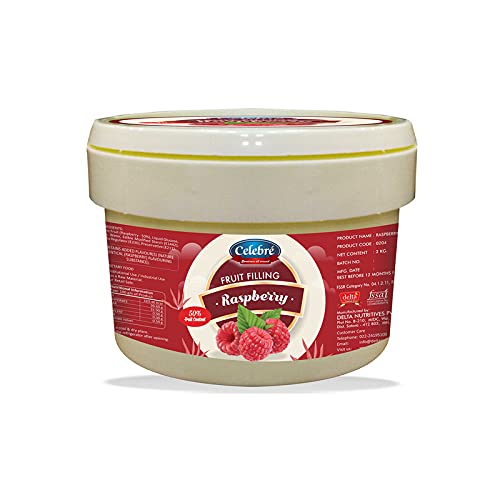 Celebre Fresh Raspberry Fruit Filling - 2 Kg-image-6