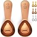 Apace Living Coffee Scoop (Set of 2) - 2 Tablespoon (Tbsp) - The Best Stainless Steel Measuring Spoons for Coffee, Tea, and More