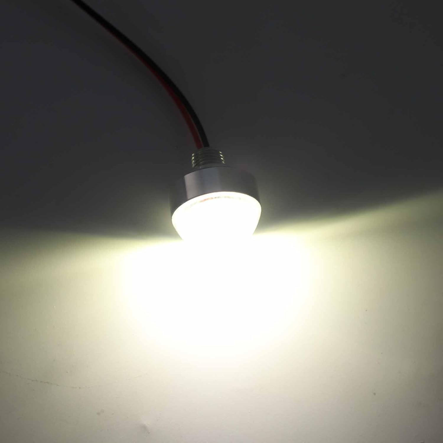 Mini LED Spotlight, 5V USB Powered Dimmable Stepless Dimming Switch, Adjustable Spot Light, for Jewelry Display Cabinet Indoor Wall Lighting, for Jewelers, Home Decorators, Retail