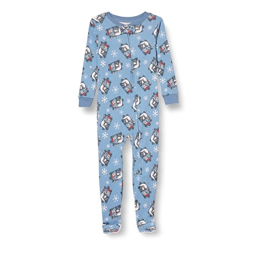 Amazon-Essentials-Disney-Marvel-Star-Wars-Unisex-Babies-and-Toddlers-Snug-Fit-Cotton-Footed-Pajamas-Multipacks
