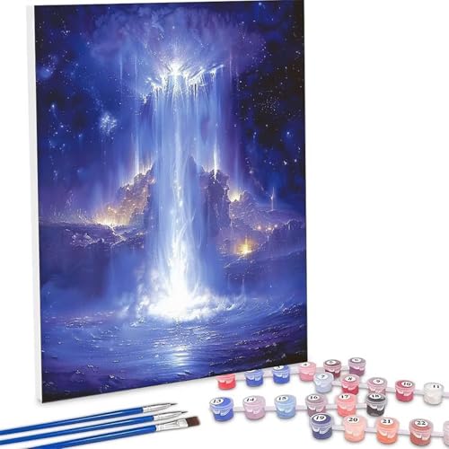 �������G �H, ���i �����h��G �L�b�g DIY ��l ���S�Ҍ��� �f�W�^�����G ��h�� Paint by Numbers for Adults �A�N�����y�C���g ���ʉ� �z�[�� �I�t�B�X���� �M�t�g ��H�| �|�p��h�� �G���� �C���e���A �Ǐ��� 30 