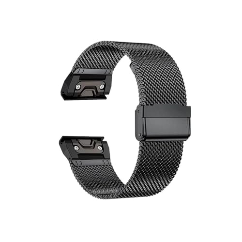 Bracelet Garmin Fenix 6 et 7 pro en métal pour le bureau et le quotidien