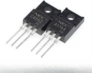 5pcs 2SA1744 + 5pcs 2SC4552 Transistor TO-220F SS133
