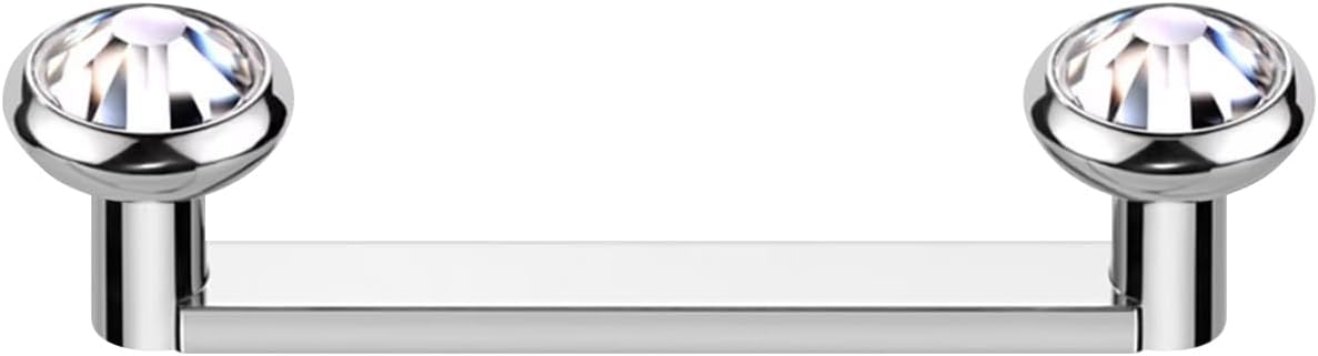 Titanium Surface Piercing Jewelry Flat Bar 14G 12mm 14mm Internally Threaded Staple Surface Tragus Piercing Jewelry