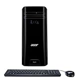 Acer Aspire TC-780 - Intel Core i5-7400 3 GHz, 6 MB, 8 GT/s, 4 GB RAM, 1 TB HDD + 128 GB SSD, Intel HD Graphics 630, WiFi, LAN, 4 x USB 2.0, 3 x USB 3.0, 2 x HDMI, Windows 10 Home 64-bit