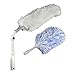 Unger Click & Dust Multi-Purpose Dusting Kit with Daily Duster, Delicate Duster, and Pivoting Handle