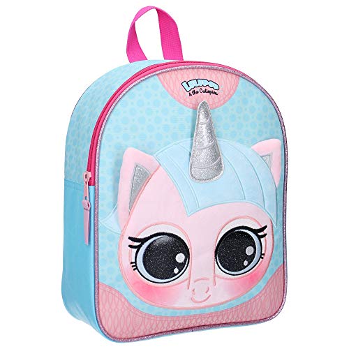 Lulupop   The Cutiepies Magical Fur Animal 3D Backpack: Unicorn Mochila infantil 31 centimeters
