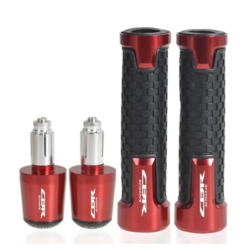 Poignées de moto CNC et caoutchouc haut de gamme pour guidon CBR650R 22 mm